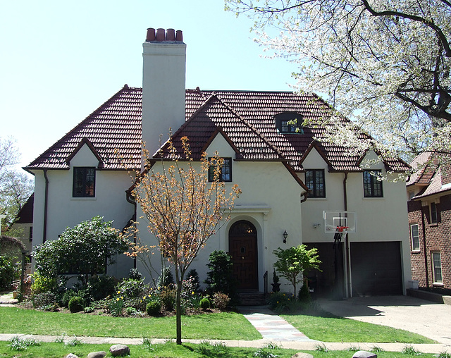 House in Forest Hills Gardens, April 2010