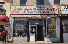Salt Water Taffy Shop on the Boardwalk in Atlantic City, Aug. 2006
