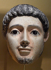 Mask of a Man from a Coffin in the Brooklyn Museum, January 2010