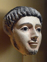 Mask of a Man from a Coffin in the Brooklyn Museum, January 2010