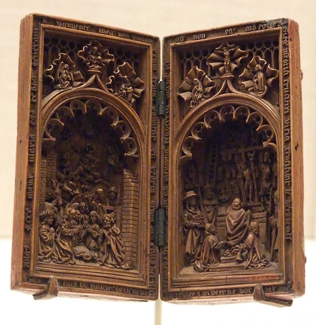 Boxwood Diptych in the Metropolitan Museum of Art, December 2008