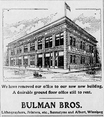 Bulman Bros. new building (1906)