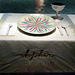 Setting for Sophia in the Dinner Party by Judy Chicago in the Brooklyn Museum, August 2007