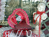 Antique Store's Valentine's Day Window Display on Metropolitan Avenue in Forest Hills, January 2008