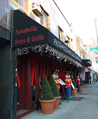 Sarabella's Restaurant on Metropolitan Avenue in Forest Hills, January 2008
