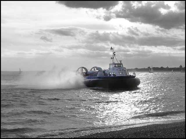 coming ashore