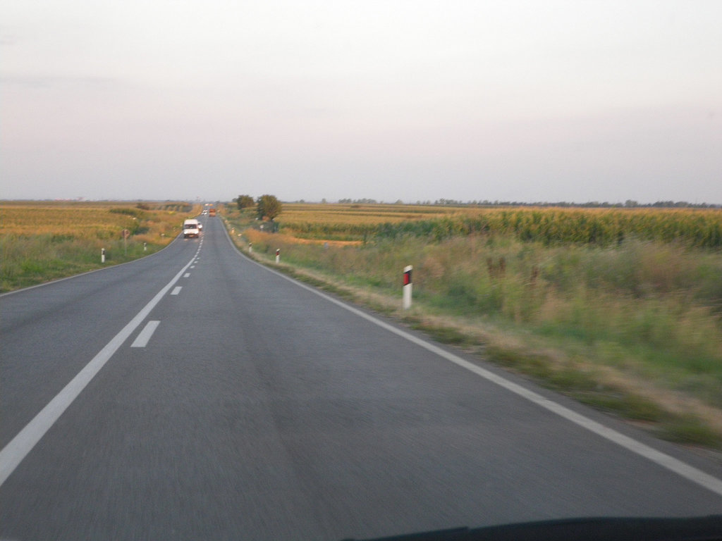 Les routes de Serbie.