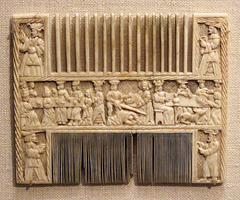 Ivory Comb with the Life of St. John the Baptist in the Metropolitan Museum of Art, January 2008