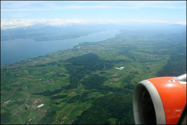 approaching Lake Geneva