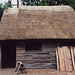 House from PBS' "Colonial House" In Process of Being Reconstructed at Plimoth Plantation, Aug. 2004