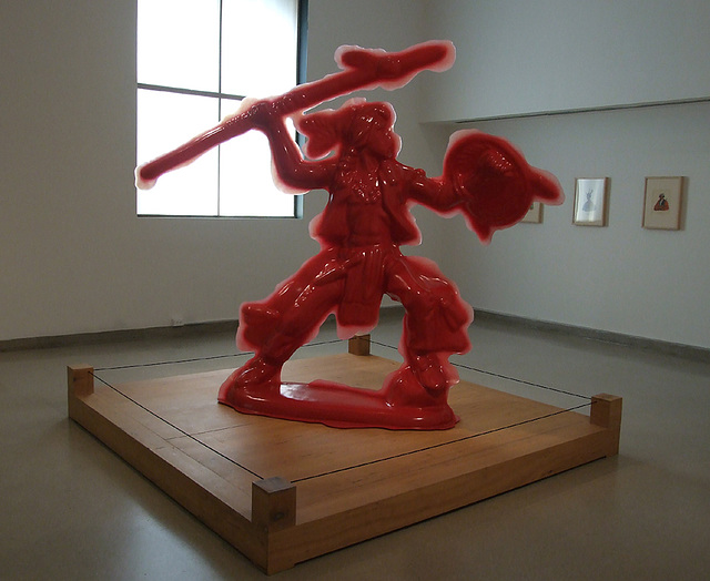 Red Indian #4 by Wolberger in the Brooklyn Museum, January 2010