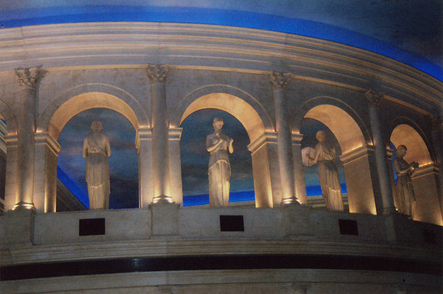 Interior of Caesars Palace in Atlantic City, Aug. 2006