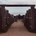 Gate at Plimoth Plantation, 2004