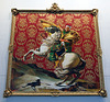 Napoleon Leading the Army Over the Alps by Kehinde Wiley in the Brooklyn Museum, August 2007