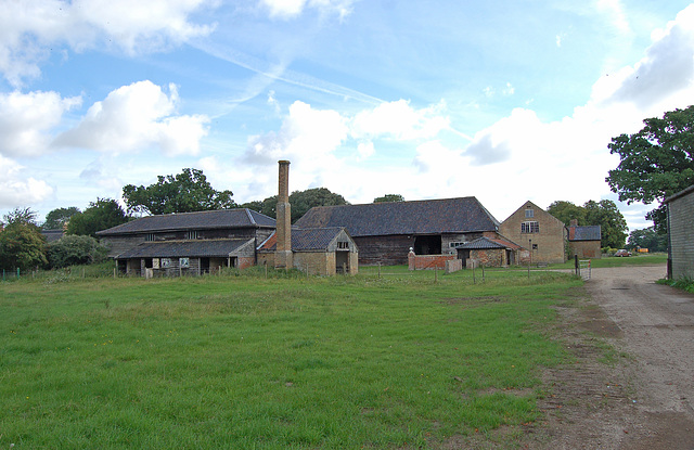 8. Park Farm, Henham, Suffolk  from west