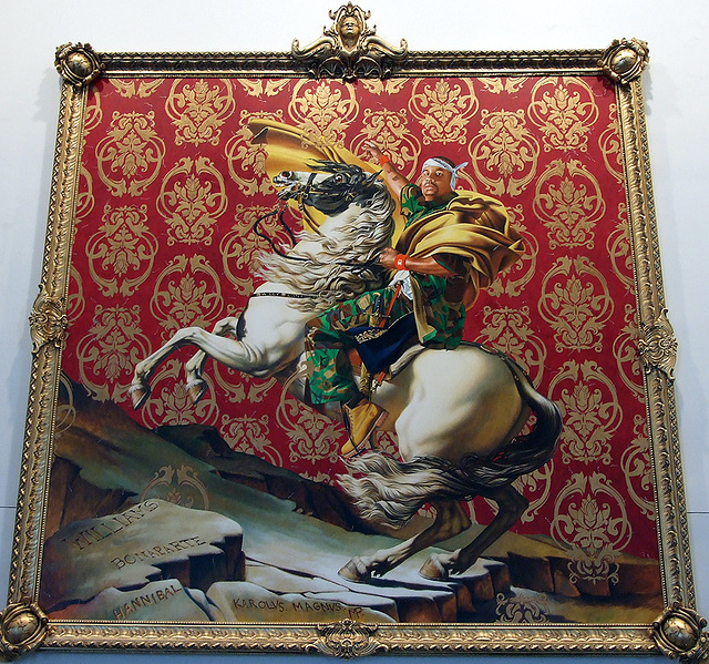 ipernity: Napoleon Leading the Army Over the Alps by Kehinde Wiley in ...