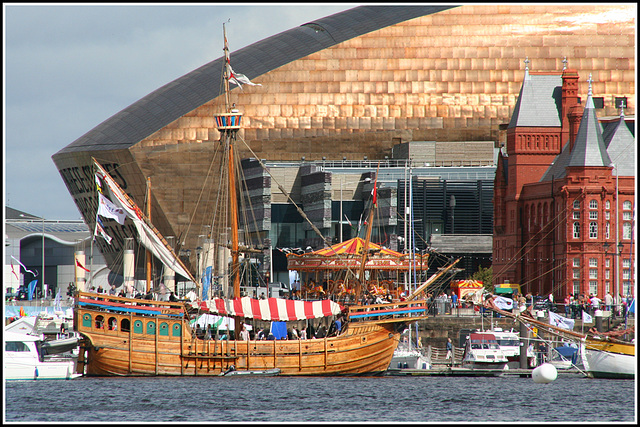 Visiting the waterfront