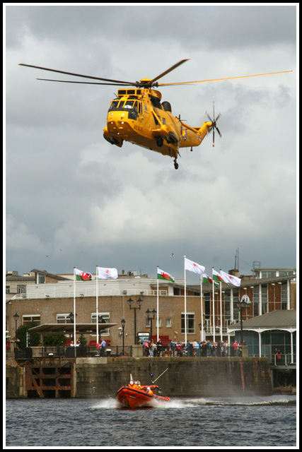 RAF & RNLI display