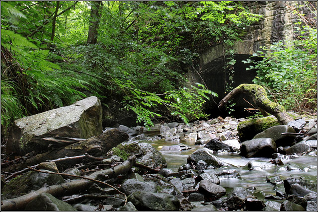 A stone bridge