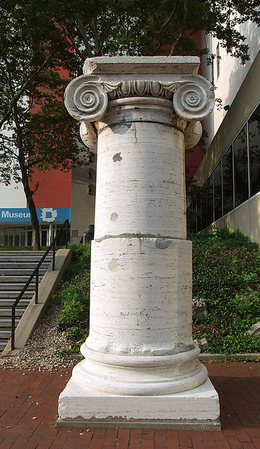 Large Ionic Column in the Brooklyn Museum Sculpture Garden, August 2007