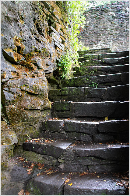 Stone stairway