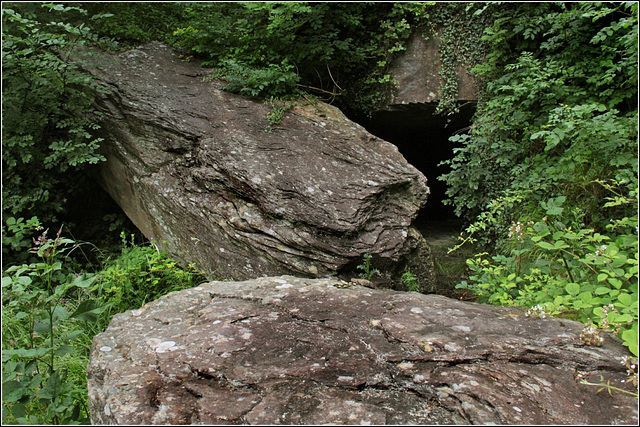 The entrance to the Grotto