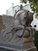 Pegasus Architectural Sculptures in the Brooklyn Museum Sculpture Garden, August 2007