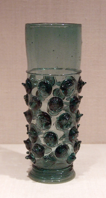 Tall German Glass Beaker in the Metropolitan Museum of Art, January 2010