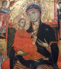 Center Panel in the Triptych by the Master of the Magdalen in the Metropolitan Museum of Art, February 2009