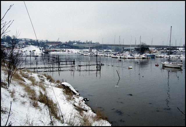 A cold day on the Ely