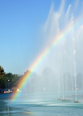 Rainbow in Flushing Meadows-Corona Park, September 2007