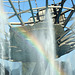 Rainbow and the Unisphere in Flushing Meadows-Corona Park, September 2007