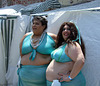 Plus Size Mermaids at the Coney Island Mermaid Parade, June 2010