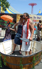 Butchers at the Coney Island Mermaid Parade, June 2010