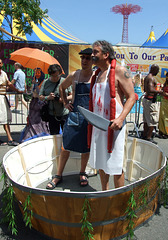 Butchers at the Coney Island Mermaid Parade, June 2010