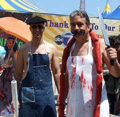 Butchers at the Coney Island Mermaid Parade, June 2010