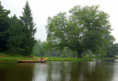 Ĝardeno de Neumark maldekstre, parto de Rozinsulo (Neumarks Garten links, Teil der Roseninsel)