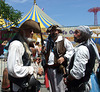 Three Pirates at the Coney Island Mermaid Parade, June 2010