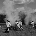 Reenactors, Smoke and Flash