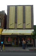 Bakers Shoe Store in Astoria, May 2010