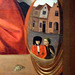 Detail of A Goldsmith in his Shop, Possibly Saint Eligius by Petrus Christus in the Metropolitan Museum of Art, January 2008