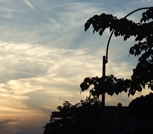 Sunset in Rego Park, May 2011