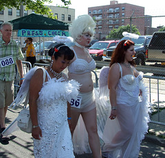 Angel Mermaids at the Coney Island Mermaid Parade, June 2010
