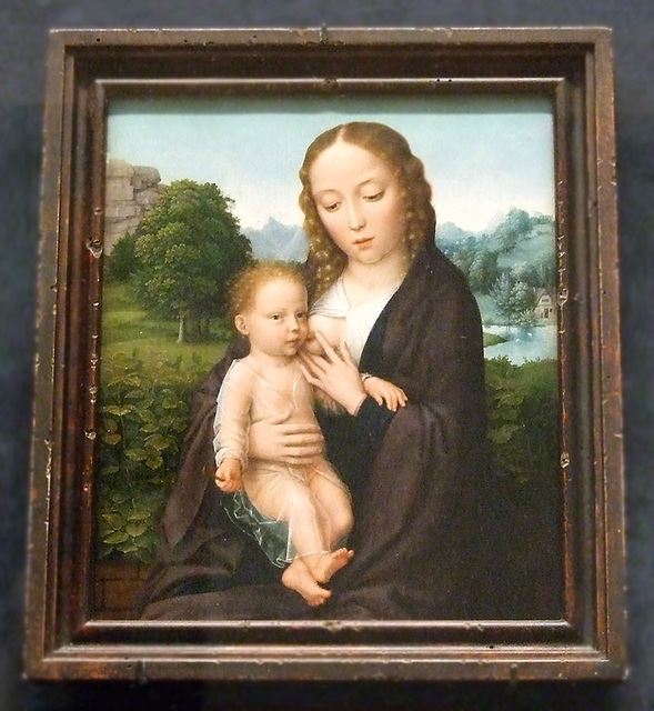 Virgin and Child Attributed to Simon Bening in the Metropolitan Museum of Art, August 2010