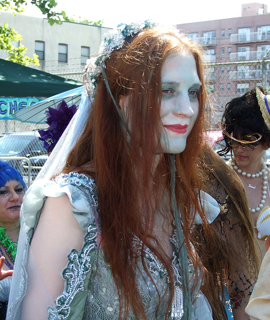 Red-Head Mermaid at the Coney Island Mermaid Parade, June 2010