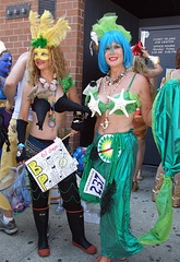 BP Mermaids at the Coney Island Mermaid Parade, June 2010