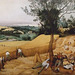 Detail of The Harvesters by Bruegel in the Metropolitan Museum of Art, March 2011