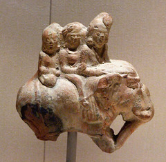 Figures Riding an Elephant in the Metropolitan Museum of Art, January 2009