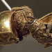 Detail of a Pair of Royal Earrings in the Metropolitan Museum of Art, August 2007