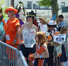 Parking Violations Group at the Coney Island Mermaid Parade, June 2010